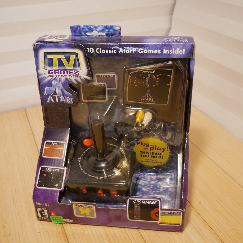 Atari 10-in-1‎ Plug & Play TV Games (Jakks Pacific TV game systems, 2002) - 03